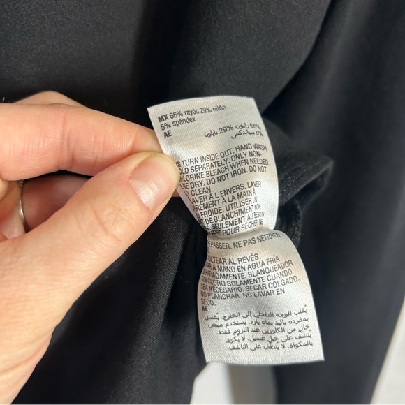 And Now This | Long Sleeve Black Bodysuit Women's Size Large - Picture 11 of 14